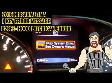 Image result for Key Code Error On 2015 Nissan Altima