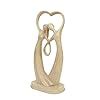 Buy TIED RIBBONS Valentine Romantic Love Couple Statue Showpiece (27.9 ...
