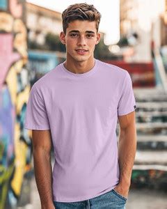 BEWAKOOF Solid Men Round Neck Purple T-Shirt - Buy BEWAKOOF Solid Men ...