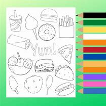 Image result for Thanksgiving Food Coloring Pages