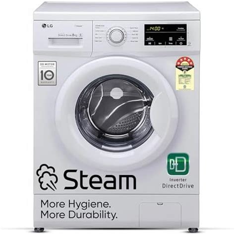 Haier 8 kg 5 Star Super Drum Inverter Washing Machine Fully Automatic ...
