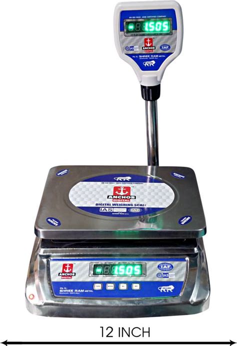 Anchor Digital 30kg Digital Table Top Weighing Scale Pole Display ...