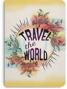 DailyObjects Travel The World A6 Notebook Unruled 96 Pages Price in ...