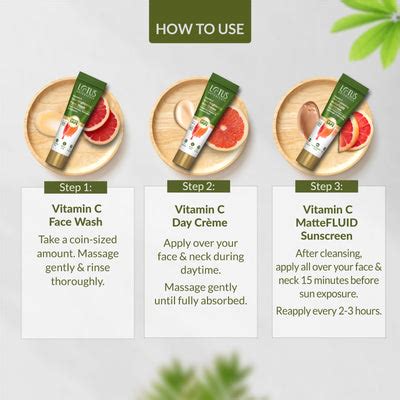 Get Glowing Skin with Vitamin C Skin Brightening Face Care Mini Kit ...