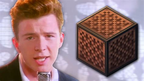 Rick Roll Minecraft Note Blocks 的图像结果