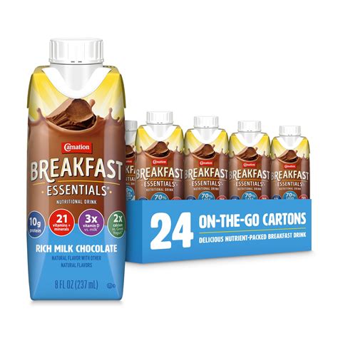 (2 pack) Carnation Breakfast Essentials Nutritional Protein-Packed ...