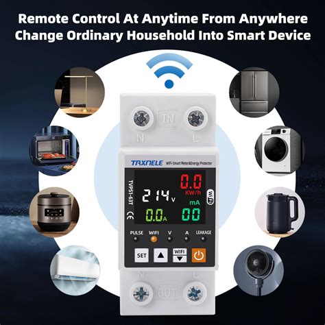 TAXNELE TUYA WiFi Smart Energy Meter AC 63A 85-300V WiFi India | Ubuy