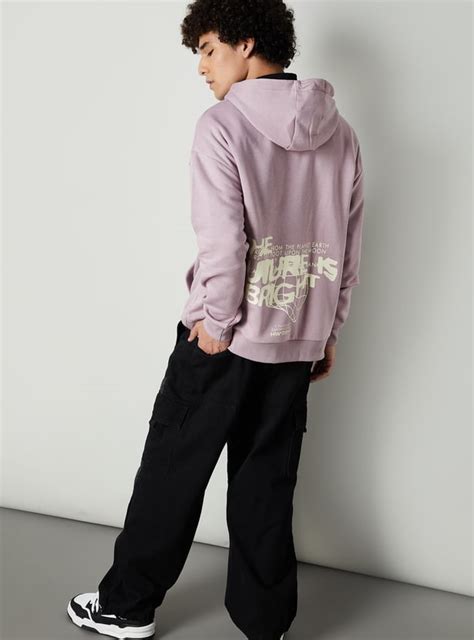 Buy Men Back Printed Hooded Sweatshirt Online at just Rs. 1399.0 ...