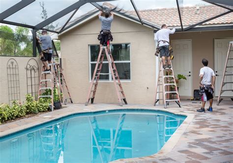 Image result for Landscaping around Pool Screen Enclosure