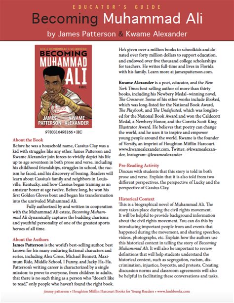 Becoming Muhammad Ali by James Patterson | Hachette Book Group