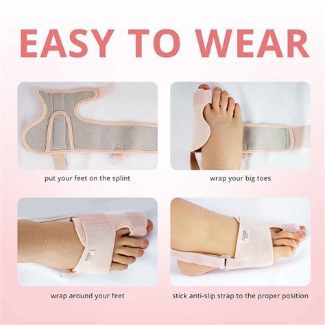 Buy PEDIGOO Bunion Corrector for Women and Men, Slip Proofing Version ...