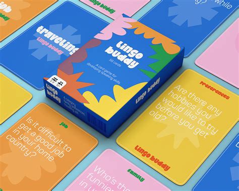 Lingo buddy | Card game :: Behance
