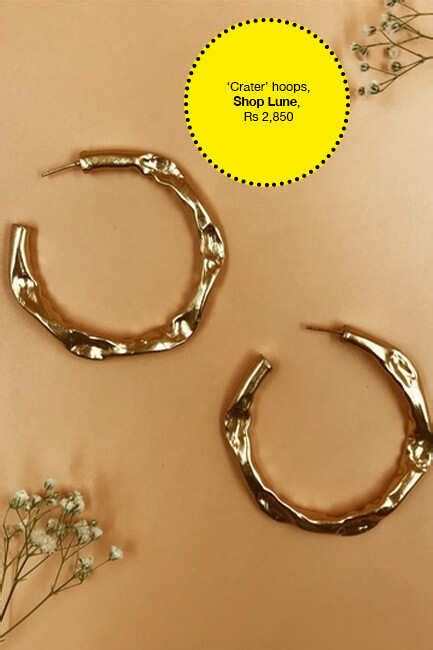 10 Pairs Of Hoop Earrings To Elevate Your Zoom Look Today | Grazia India