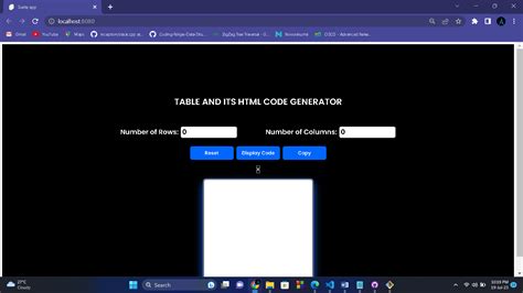 Image result for HtmlTable Create Code