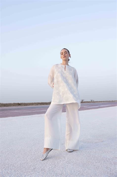 Moon Set – Silk Bell Sleeve Top & Trousers | HEMJI