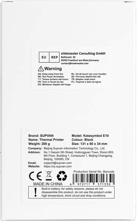 SUPVAN E10 Bluetooth Label Maker Machine with Tape, India | Ubuy