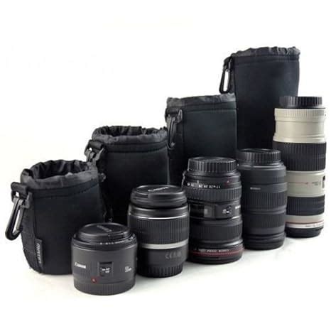 Buy techlife solutions Protective Neoprene Camera Lens Case Pouch for ...