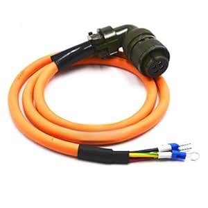 Buy For Servo Power Cable MR-PWCNS4-10M cable aviation plug 4-core 10M ...