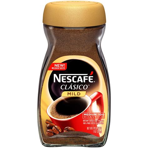 Buy Nescafe Clasico Instant Coffee, Mild Medium Roast, 6Count Online at ...