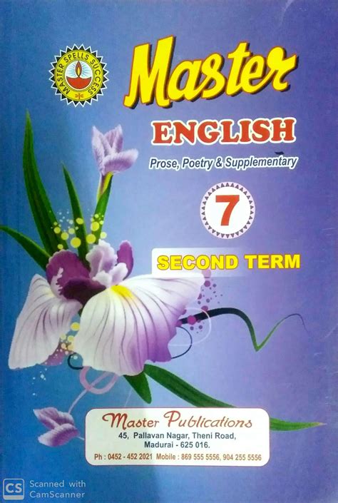 Routemybook - Buy 7th Master English Guide [Term-II] Based On the New ...