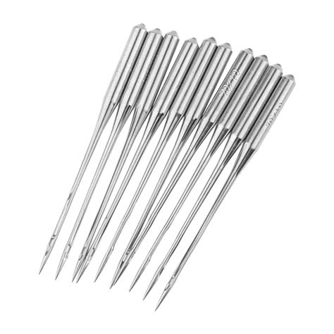 10Pcs Industrial and Domestic Overlock Sewing Machine Needles for JUKI ...