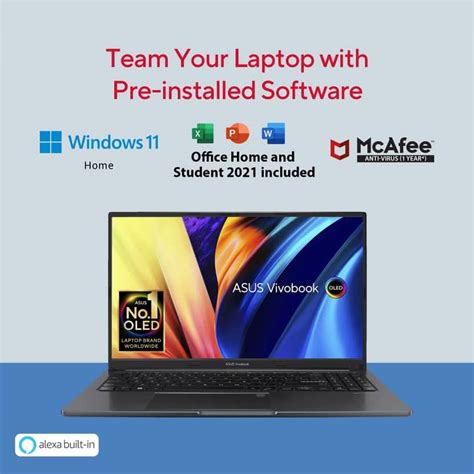 ASUS VIVOBOOK 15 OLED INTEL CORE I3 12TH GEN 1215U - (8 GB/512 GB SSD ...