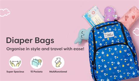 Multipurpose Cloth Diaper Bags for Babies | SuperBottoms
