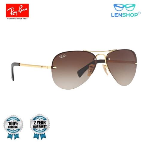 Rayban rimless RB3449 I 9219/71-59 - Lenshop provide affordable ...