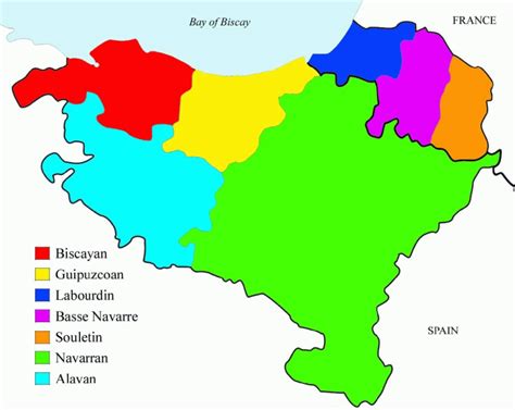 Image result for Basque Language Map