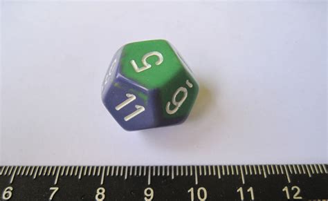 Justin Michell's (D12) TWELVE SIDED DICE