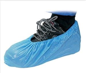 Disposable Water Proof Universal Shoe Cover Set of 10 Pairs for Offices ...