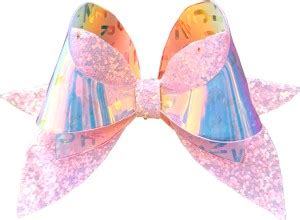 Frillz and Frolic Baby Light Pink Glitter Sparkle Hair Bow for Girls ...