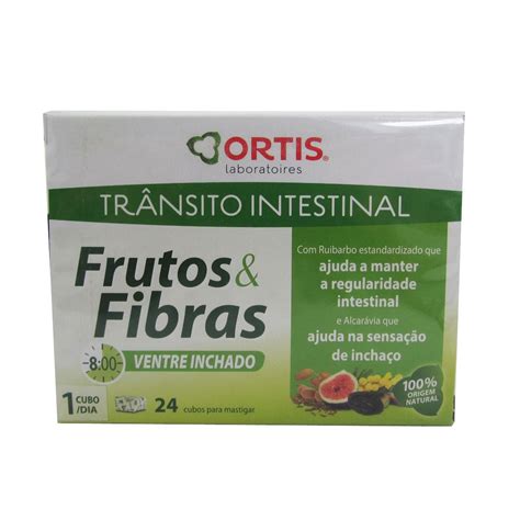 Ortis Fruits And Fibers Intestinal Transit Swollen Belly 24 Cubes ...
