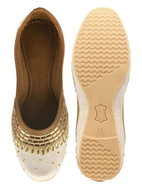 DESI COLOUR Women Pink Ethnic Mojaris Flats – Desi Colour