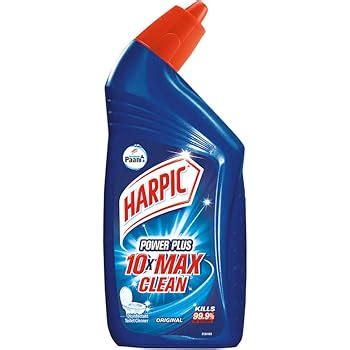 Buy Harpic powerplus 10x max clean disinfectant toilet cleaner ...
