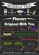 Entry #17 by andrianqz for Design a Flyer for a Bubble Tea menu ...
