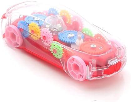 Chanak Transparent Gear Car for Kids, Concept Gear Car with Music and ...
