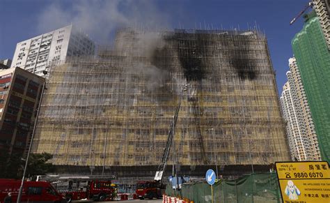 Firefighters battle blaze at Hong Kong industrial building for 10 hours ...