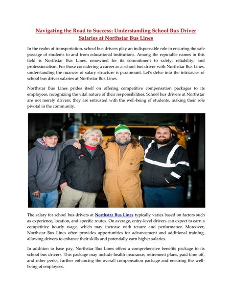 PPT - Navigating the Road to Success Understanding School Bus Driver ...