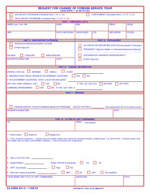 Ea Form 571 E - Fill and Sign Printable Template Online