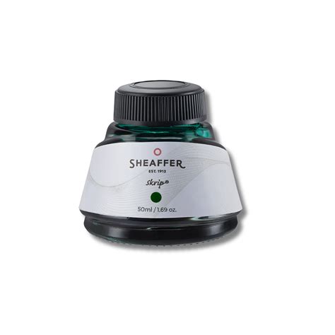 Sheaffer Skrip Ink Bottle (50 ml) - Green – Pen Store