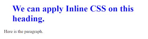 CSS Inline HTML 的图像结果