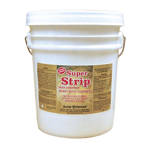 Super Strip Commercial Floor Wax Stripper with Ammonia - 5 gallon pail ...