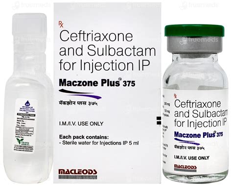 Maczone Plus 250/125 Mg Injection: Uses, Side Effects, Price & Substitutes