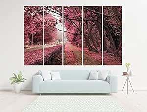 KYARA ARTS abstract art wooden Framed Painting for office,living room ...