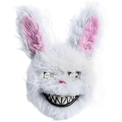 Tigerdoe Scary Masks - Creepy Bunny Mask - Killer Bunny Mask - Spooky ...