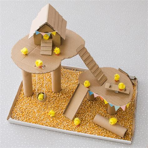 Image result for Cardboard Box Crafts