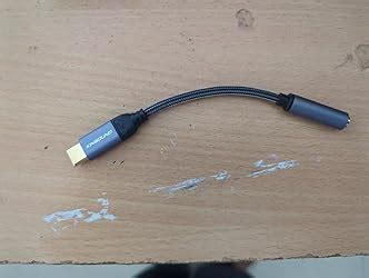 Kinsound USB Type C to 3.5 mm Audio Jack Connector with DAC Headphone ...
