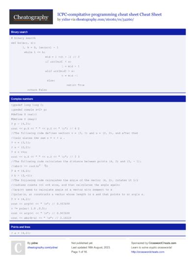 Image result for Computer Programming Coding Cheat Sheet