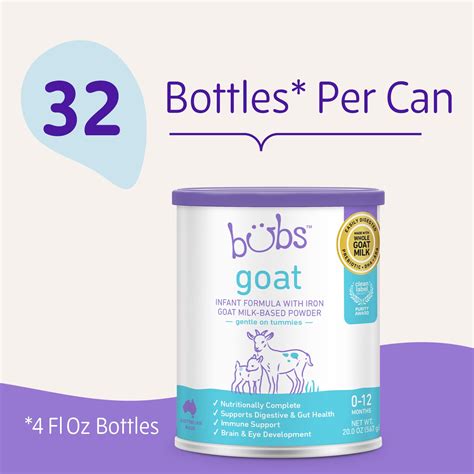 Bubs Goat Milk Infant Formula (0-12 Months) – Bubs – Aussie Bubs